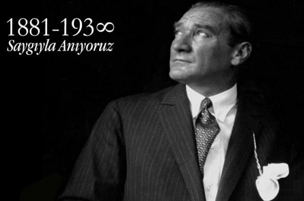 10 Kasım Atatürk'ü anma günü 